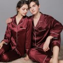 New Spring and Autumn Stain Couples Pajama sets