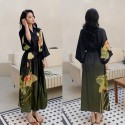 Summer and Spring Thin Stain Luxury Morning Robe Pajama Sets